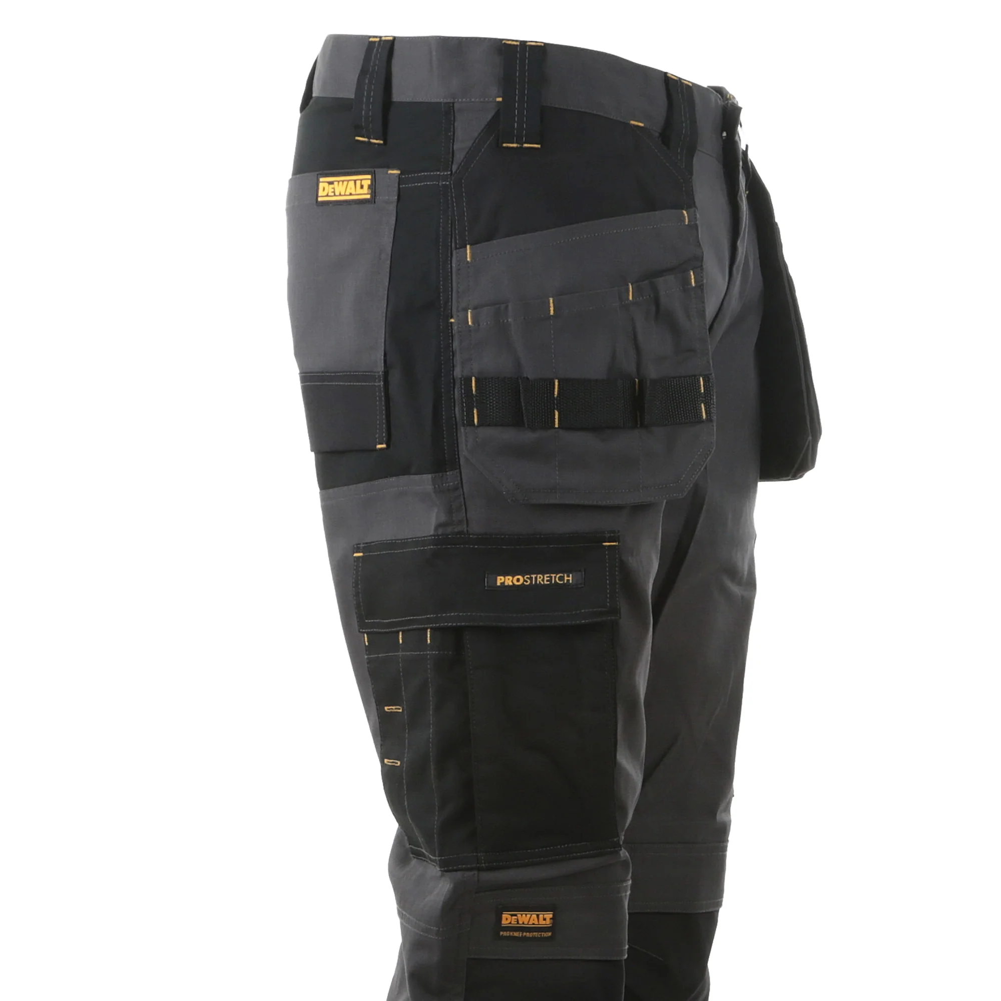 DEWALT Barstow Men's Pro-Stretch, Holster Pocket, Slim Fit Work Pants - Image 4