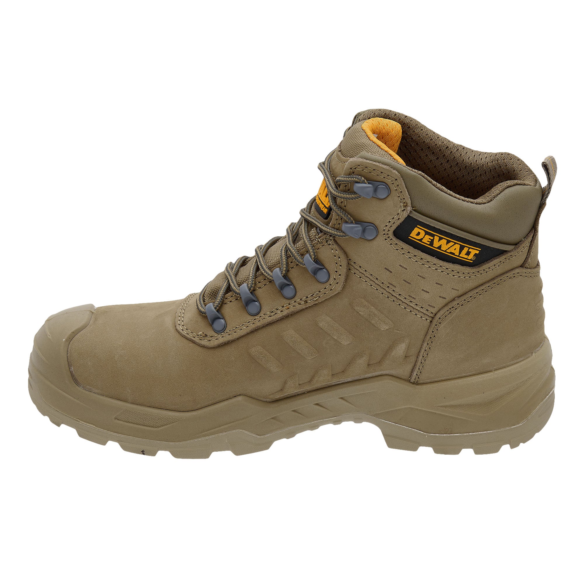 DEWALT Bowman Men's, Waterproof, Nubuck Leather, Steel Toe, Safety Work Boot - Image 4