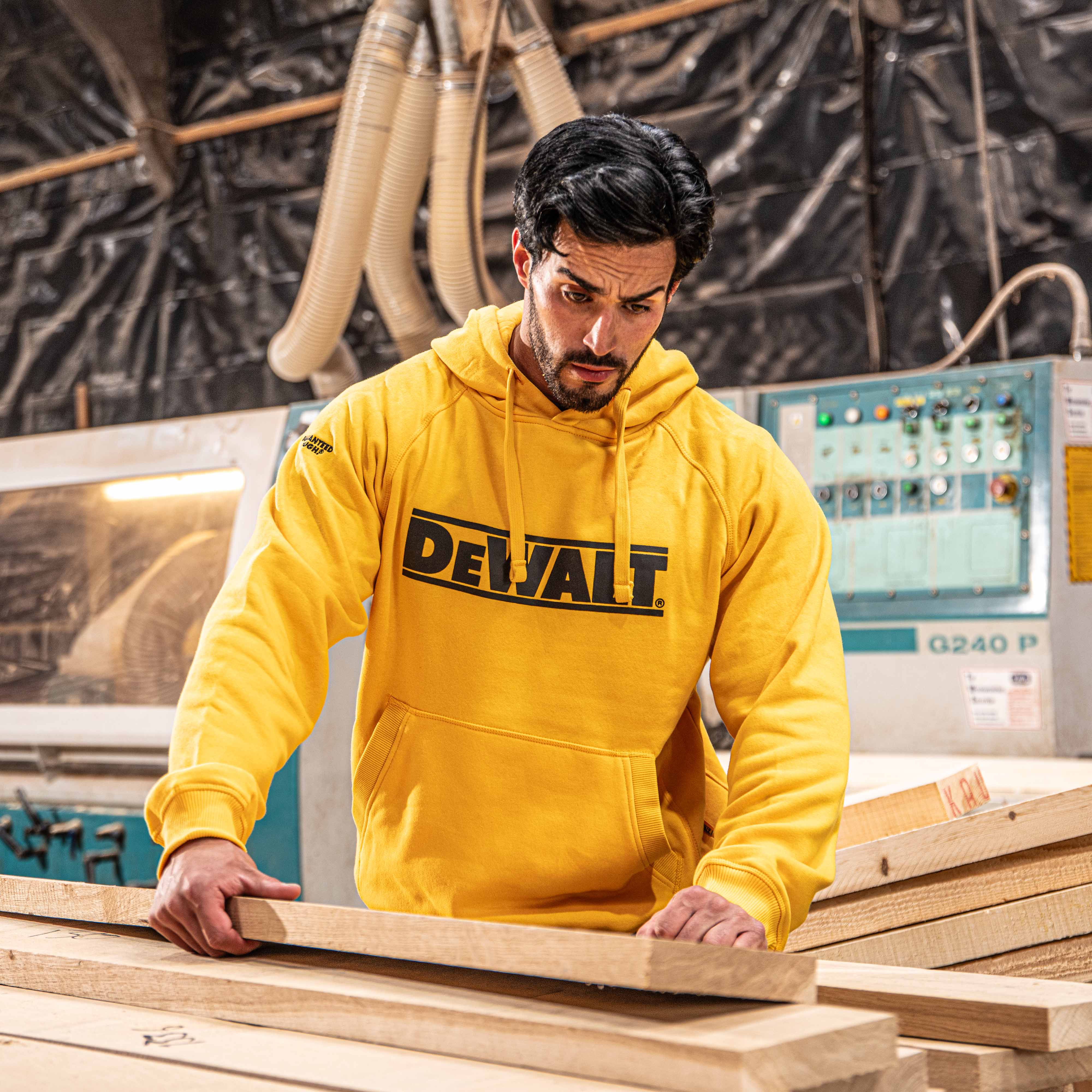 DEWALT Brand Carrier Men's Cotton Poly Hoodie - Image 23