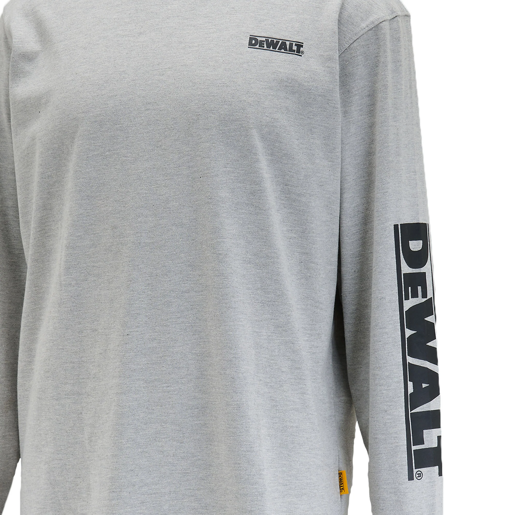DEWALT Brand Carrier Men's Long Sleeve Cotton Poly T Shirt - Image 12
