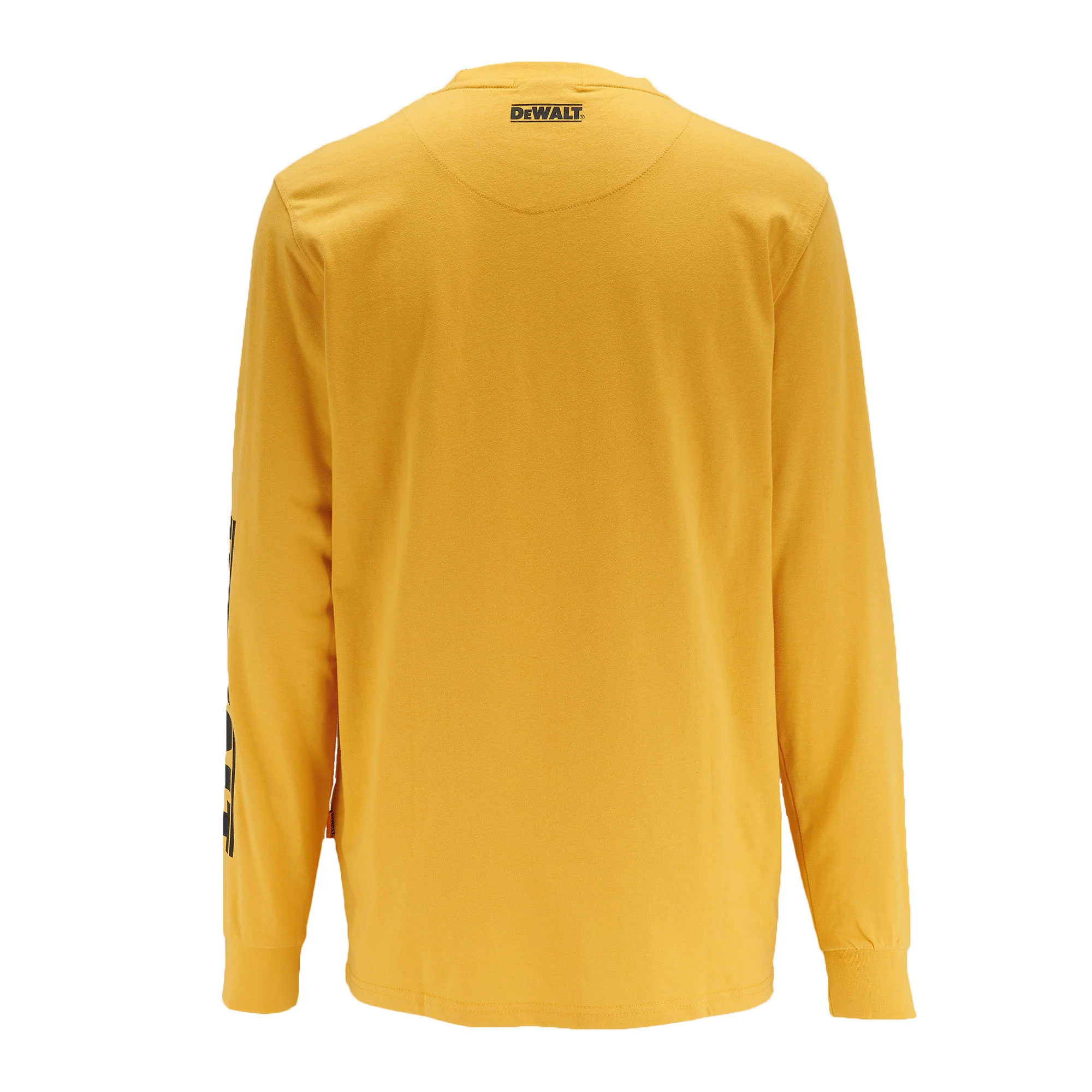 DEWALT Brand Carrier Men's Long Sleeve Cotton Poly T Shirt - Image 15