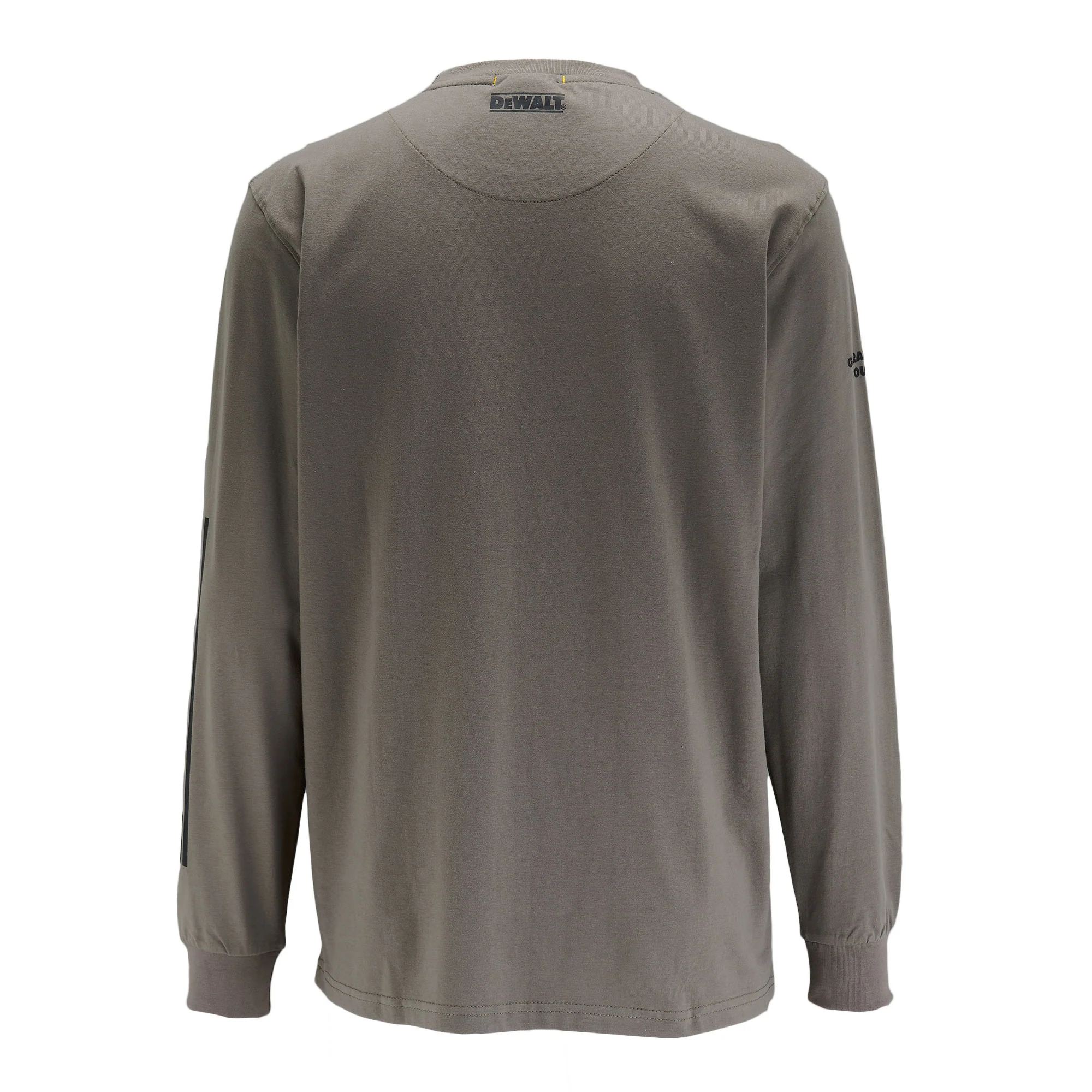 DEWALT Brand Carrier Men's Long Sleeve Cotton Poly T Shirt - Image 7