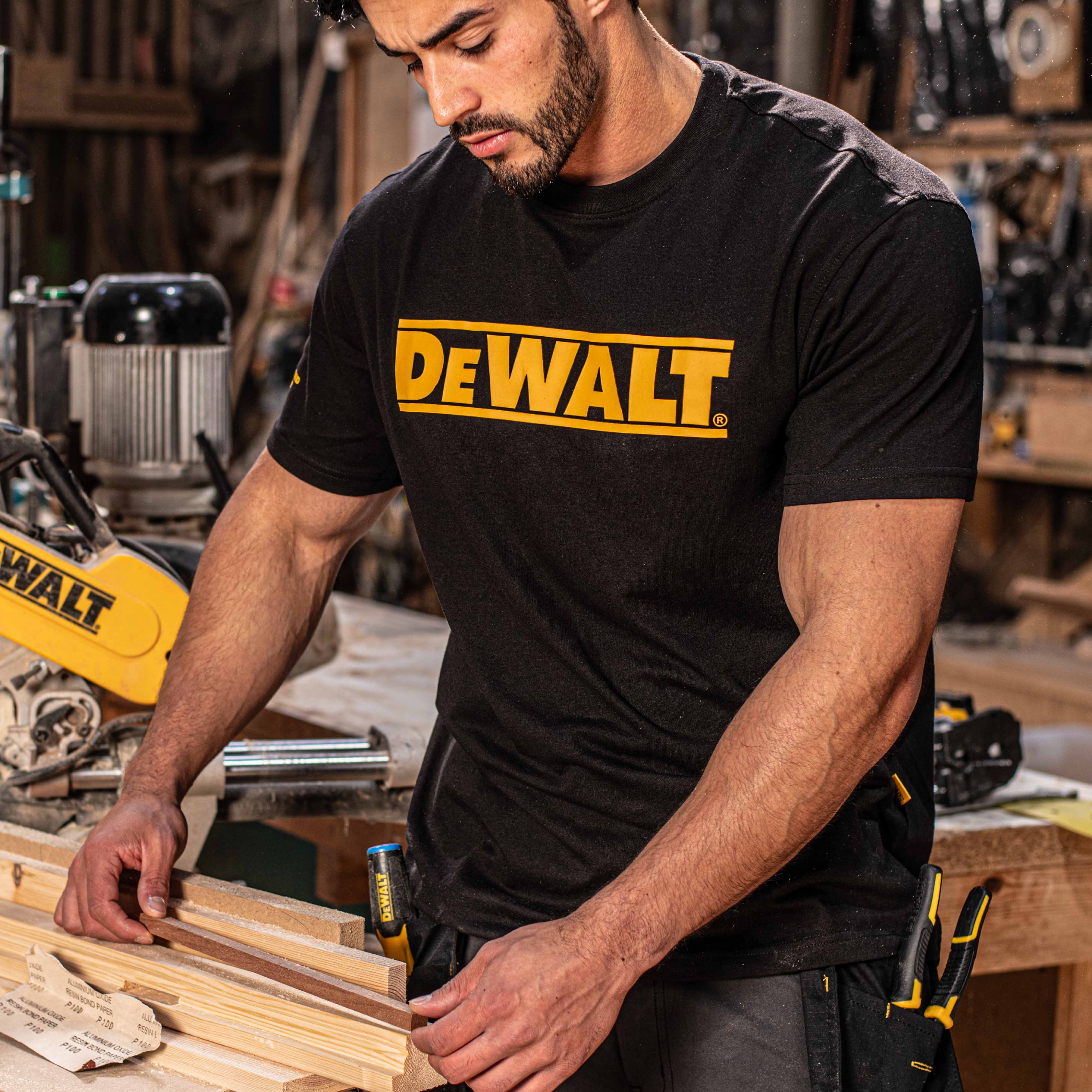 DEWALT Brand Carrier Men's Short Sleeve T-Shirt - Image 24