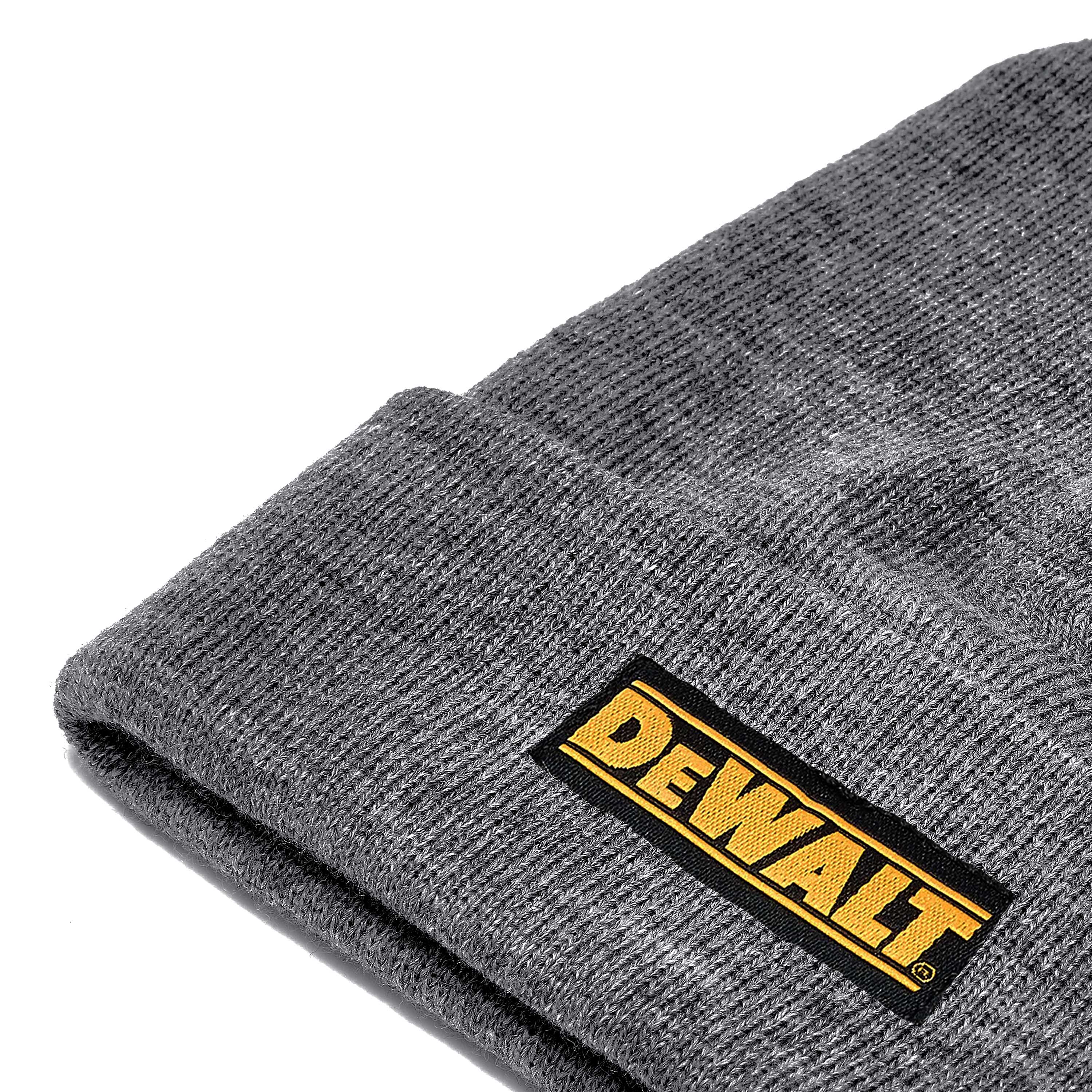 DEWALT Extended Beanie, 100% Acrylic, One Size - Image 4