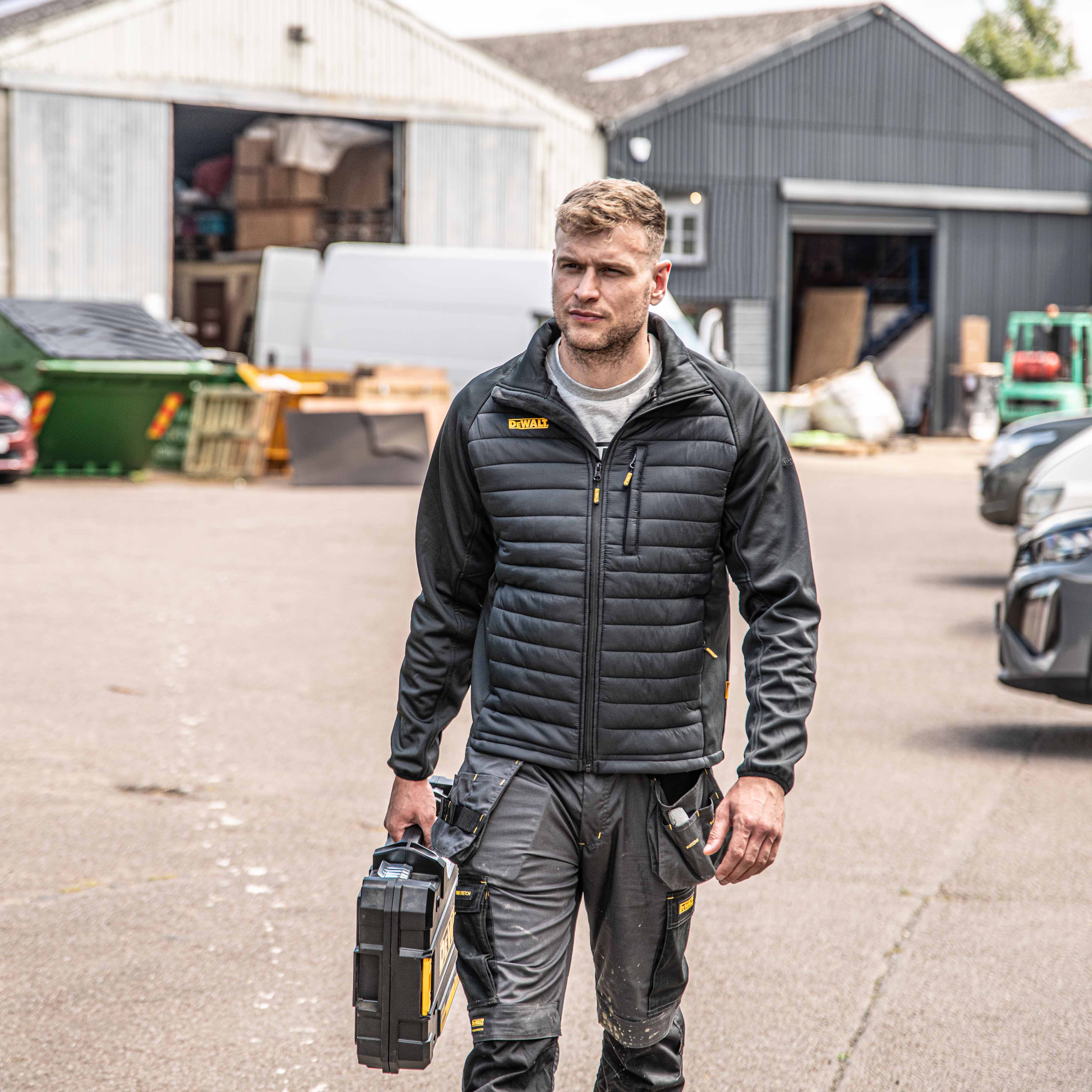 DEWALT Hybrid Men's Water Resistant Jacket - Image 6