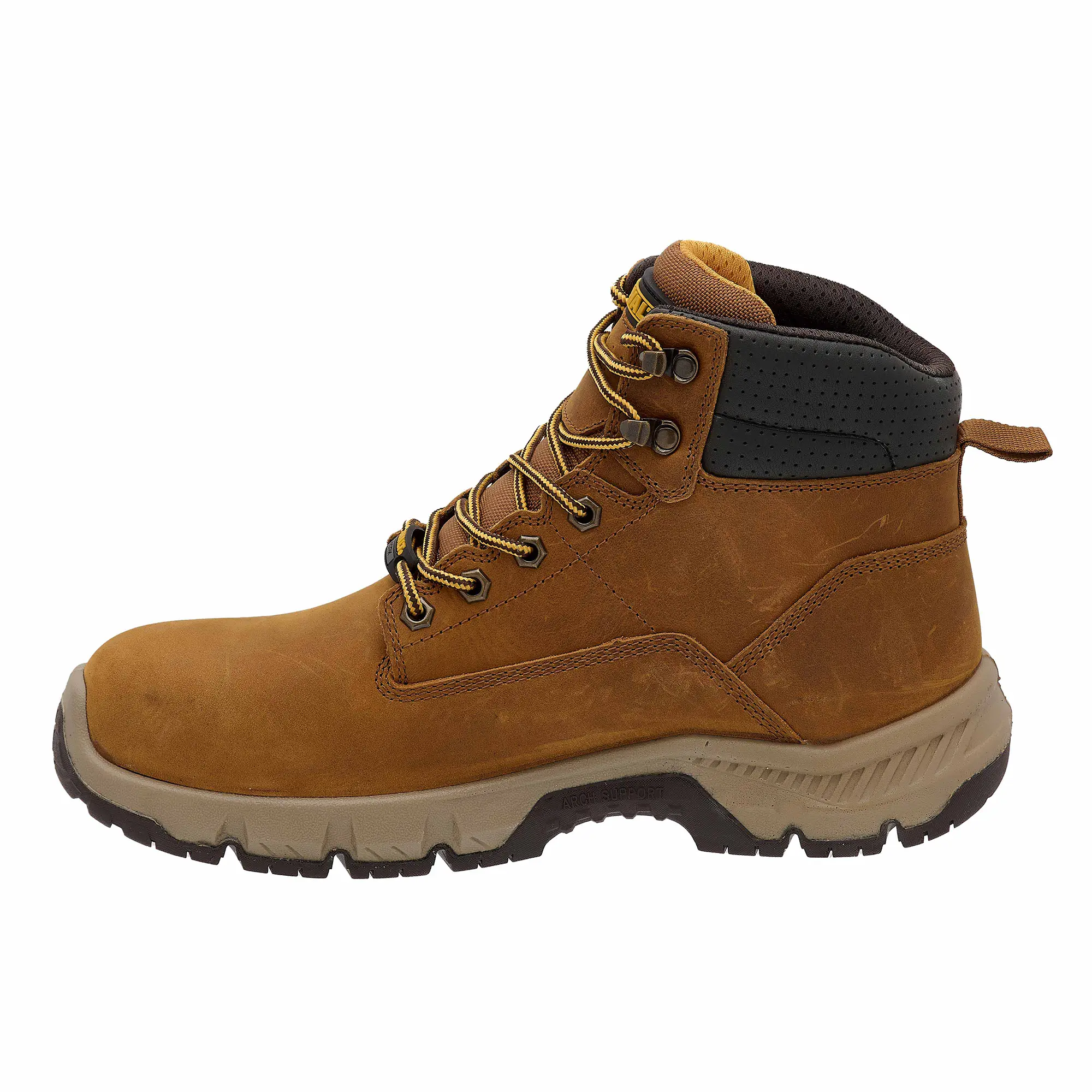 DEWALT Nampa Men's Waterproof, Lightweight, Nubuck Leather, Soft Toe Work Boot - Image 4