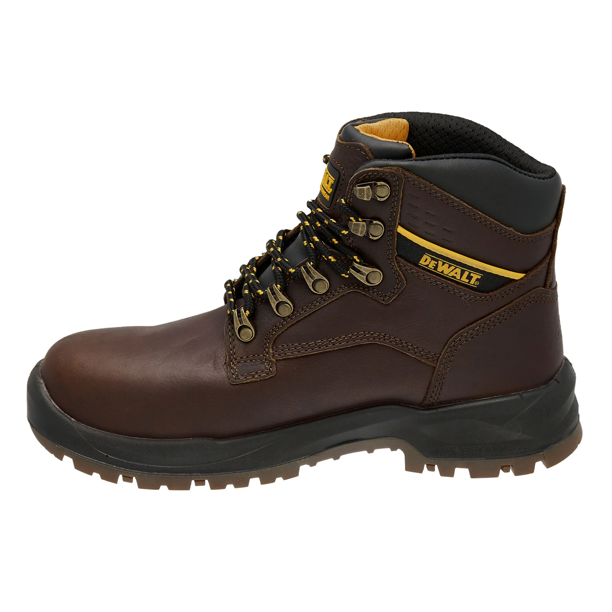 DEWALT Norwood Men's Waterproof, Leather, Steel Toe, Safety Work Boot - Image 4