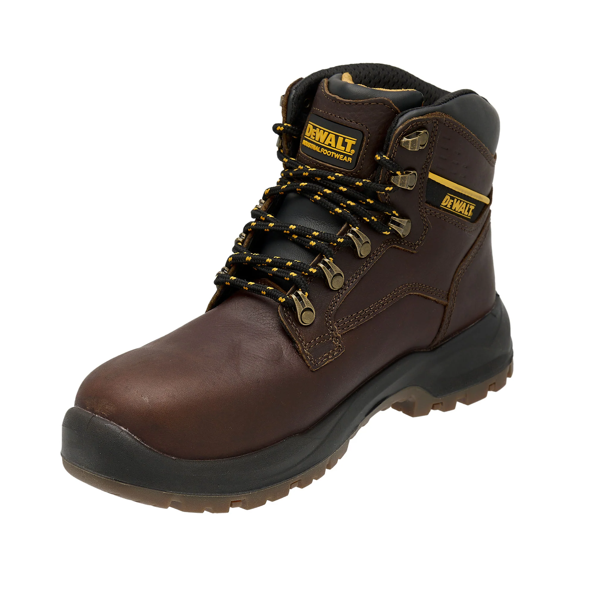 DEWALT Norwood Men's Waterproof, Leather, Steel Toe, Safety Work Boot - Image 6