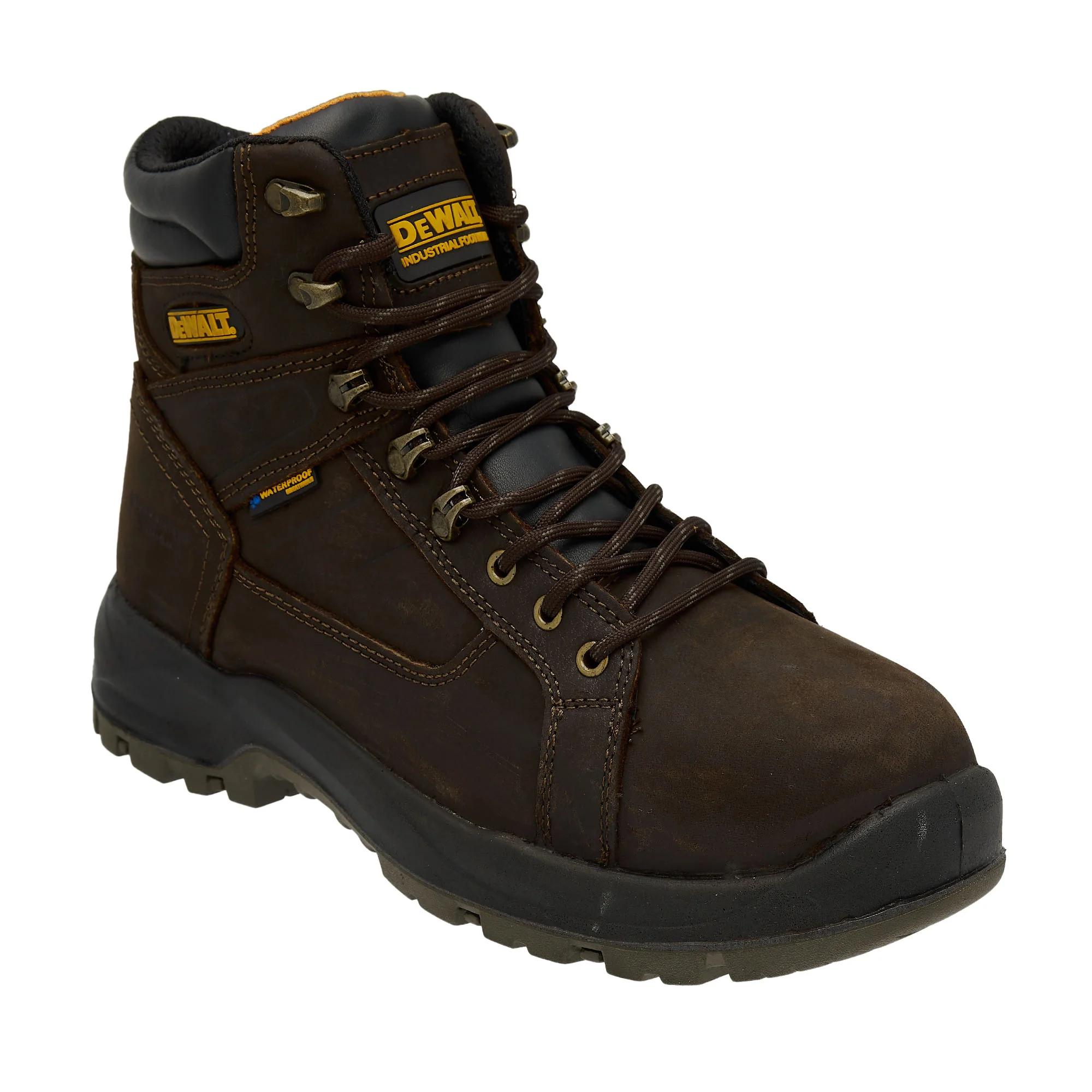 DEWALT Wheeler Men's Waterproof, Leather, Plain Toe Work Boot - Image 7