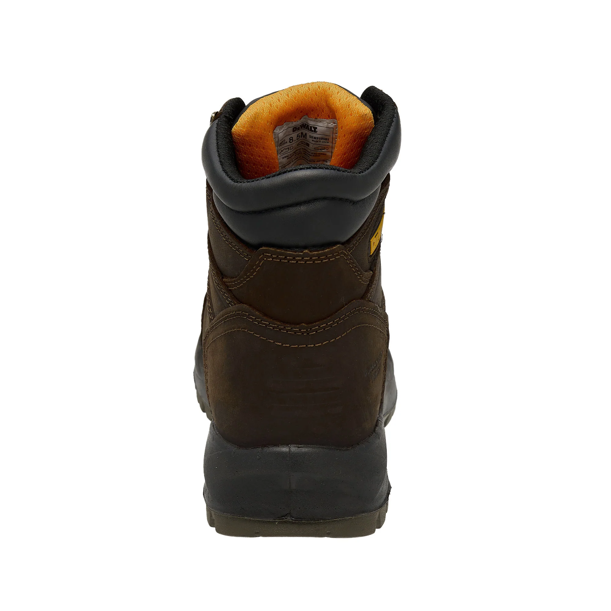 DEWALT Wheeler Men's Waterproof, Leather, Steel Toe, Safety Work Boot - Image 11