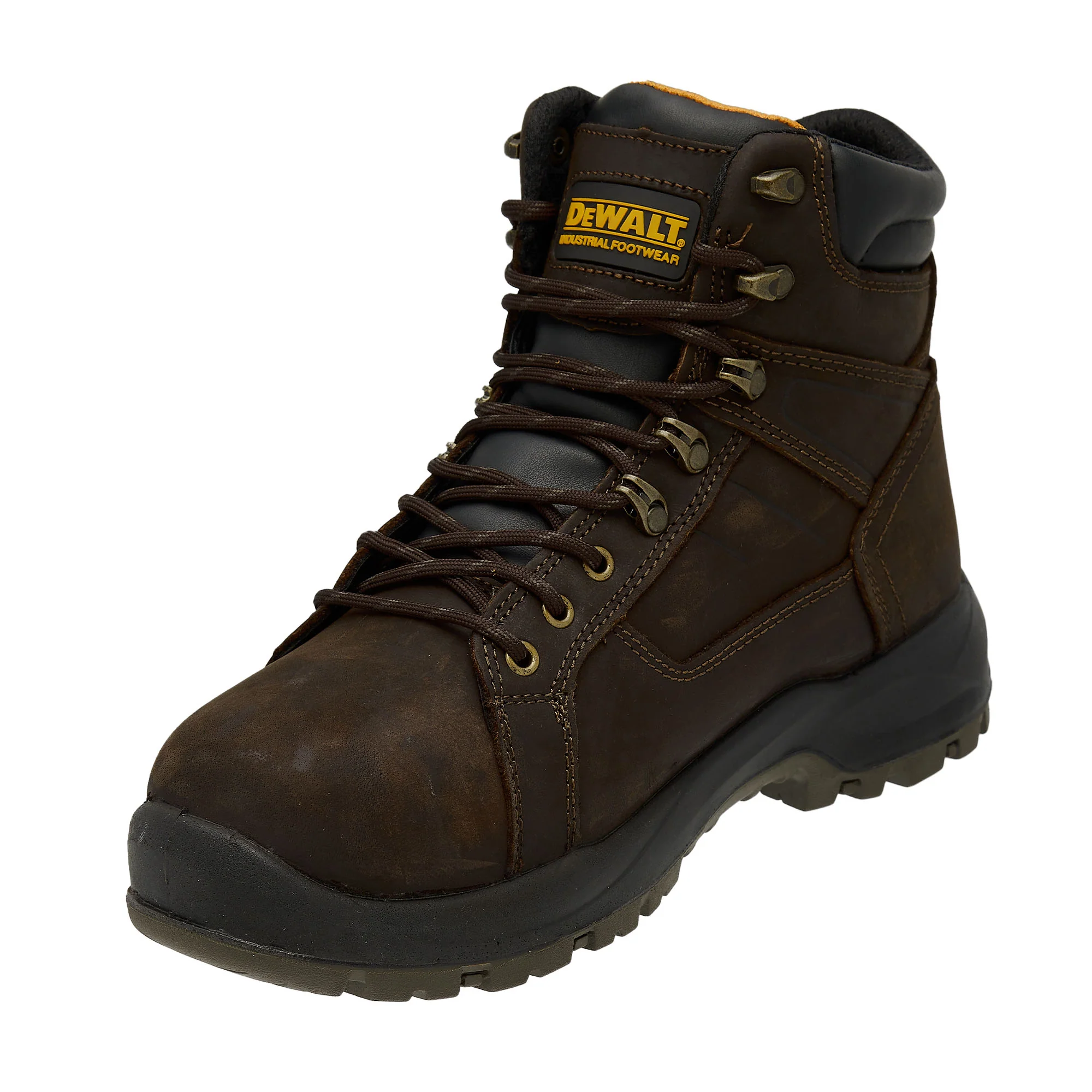 DEWALT Wheeler Men's Waterproof, Leather, Steel Toe, Safety Work Boot - Image 12